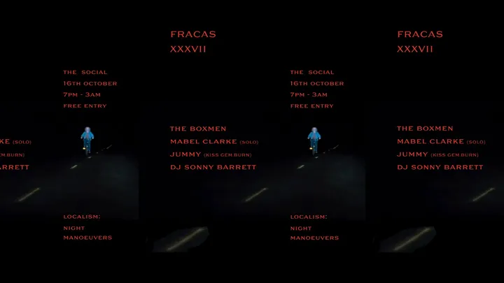 FRACAS: The Boxmen + Mabel Clarke (Solo) + Jummy + DJ Sonny Barrett