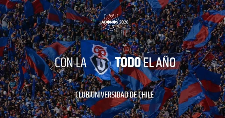 Abono Universidad De Chile en Estadio Nacional