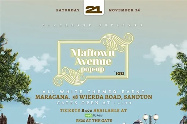 Maftown Avenue Jozi 2026 (All White edition)