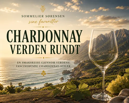 Vinsmaking - Chardonnay verden rundt med Sommelier Sørensen