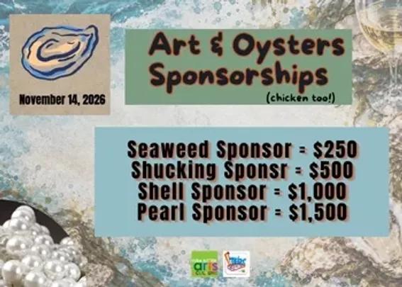 Art & Oysters Sponsorship