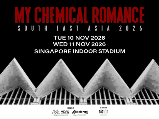 MY CHEMICAL ROMANCE LIVE IN SINGAPORE 2026