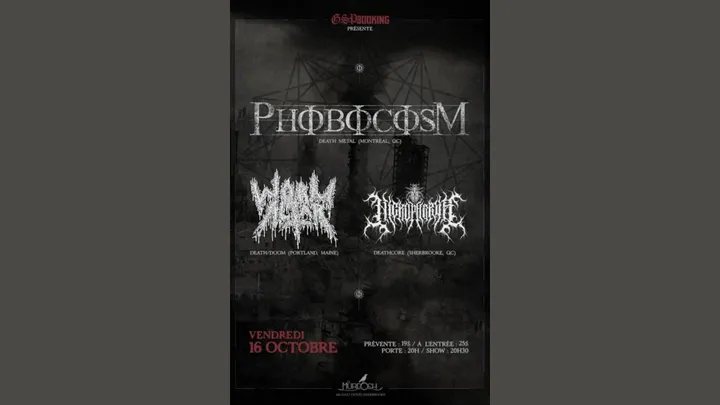 Phobocosm // Worm Altar (Portland, ME) // Nicrophorus