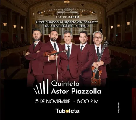 QUINTETO DE ASTOR PIAZZOLLA - BOGOTÁ