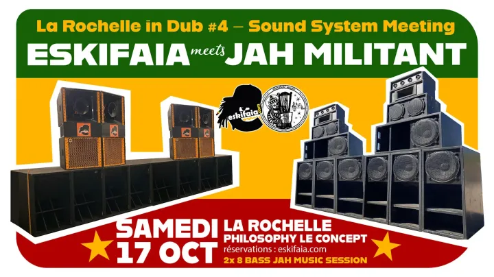 LA ROCHELLE IN DUB #4 - Jah Militant Sound System