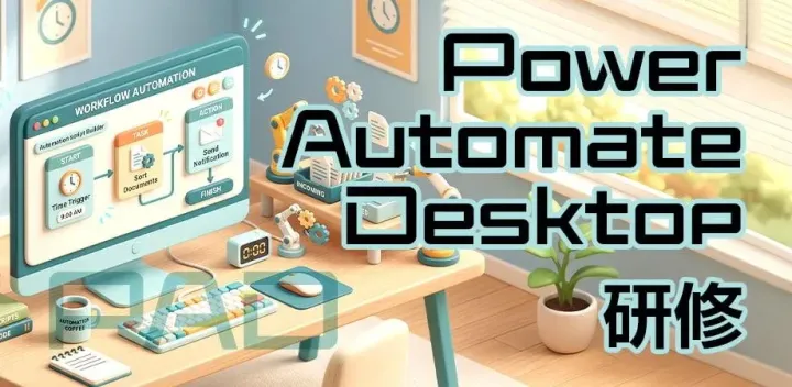 【対面研修】はじめての業務自動化 ～ Power Automate Desktop入門～