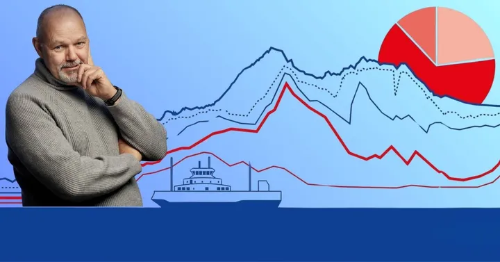 Norge i rødt, hvitt og statistikk