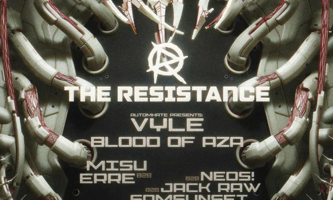 CRIPTA presents: The Resistance, Vyle & Blood Of Aza