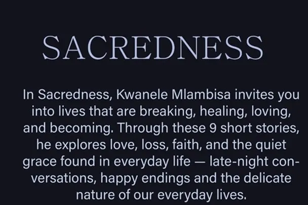 SACREDNESS and Other Stories Book Launch