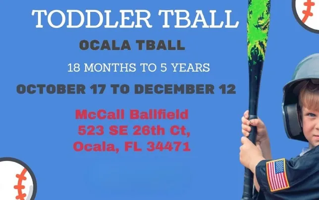 Ocala Toddler Tball -Fall 2026