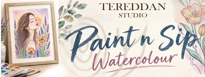 🌸✨WATERCOLOUR —PAINT N SIP Flora & Figure✨ 🌸Sun Nov 8th