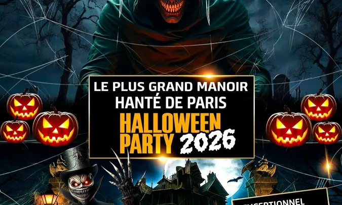 Le plus grand manoir hante hip hop halloween