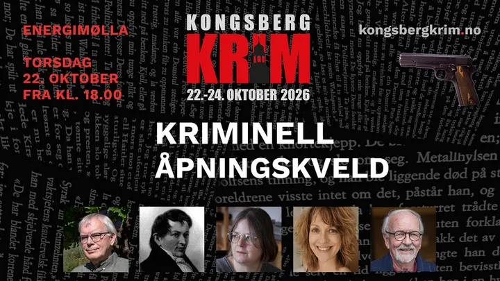 Kongsberg Krim - Åpningskveld på Energimølla Torsdag 22. Oktober