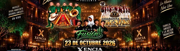 GRUPO FUSION, ARRASADORA BANDA TENAZ & MÁS