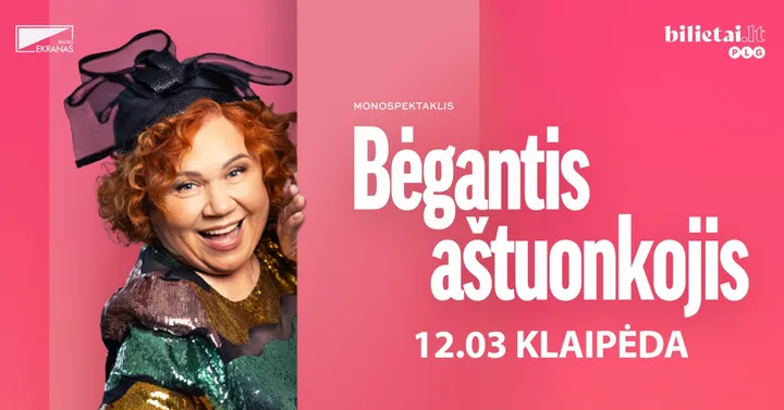PREMJERA! Monospektaklis ''BĖGANTIS AŠTUONKOJIS'' | Klaipėda