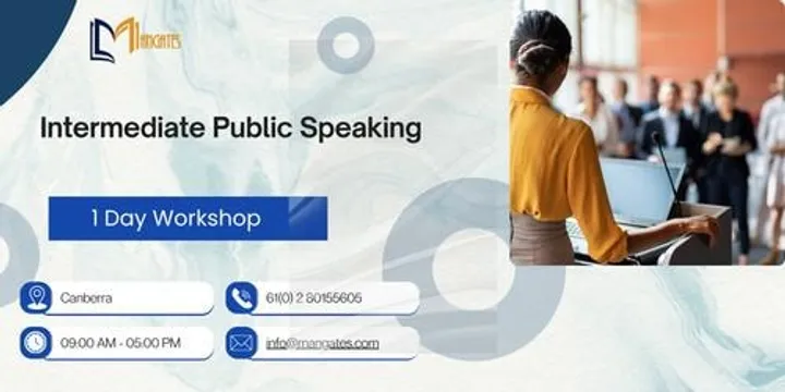Intermediate Public Speaking: 1 Day Session in Canberra