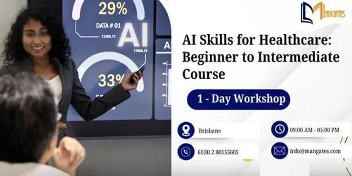 AI Skills for Healthcare: 1 Day Beginner to Intermediate Course, Brisbane