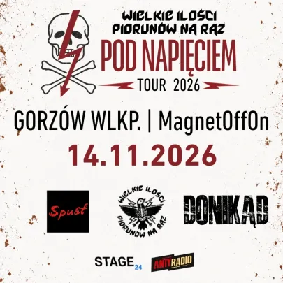 Wielkie Ilości Piorunów na Raz + Donikąd + Spust | Gorzów Wlkp. | 14.11