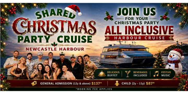 Shared Christmas Party Cruise -Lunch Session