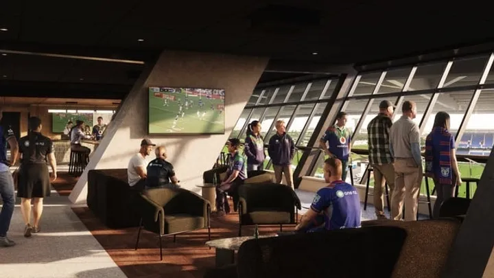 Go Media Stadium Members Lounge by Sports & Rec