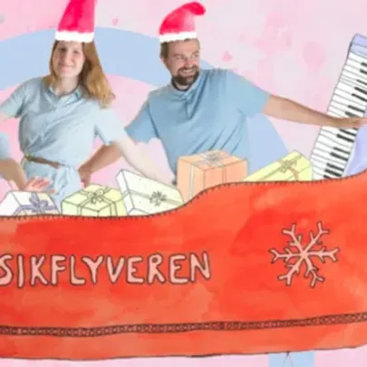 Jul i Rytmegade med Musikflyveren