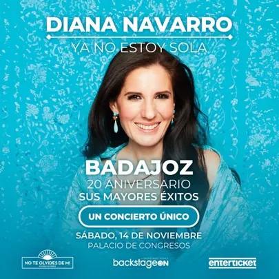 DIANA NAVARRO EN BADAJOZ - "YA NO ESTOY SOLA"