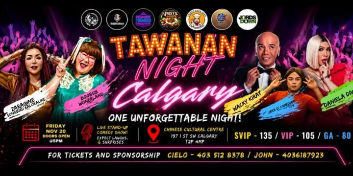 TAWANAN NIGHT IN CALAGARY WITH WACKY KIRAY, ZARAGINE ,DANIELLA DIVA AND BOOBSIE