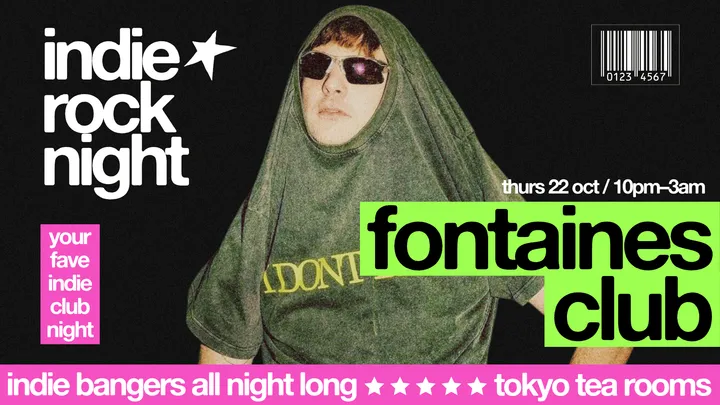 Indie Rock Night ∙ FONTAINES CLUB