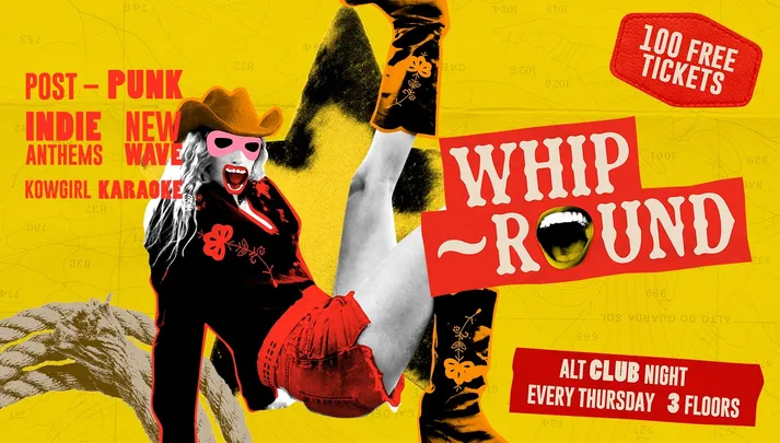 Whip-Round🤠 THURSDAYS AT DEAF | INDIE CLASSICS, POST-PUNK, NEW WAVE + MORE