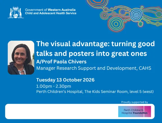 Visual advantage: turning good talks and posters to great
