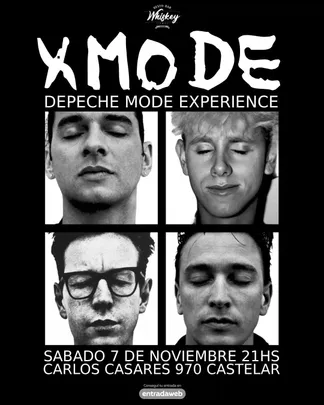 Depeche Mode Experience por XMODE en Whiskey Bar
