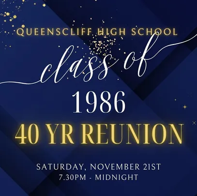 QHS Class of 1986 40 Year Reunion