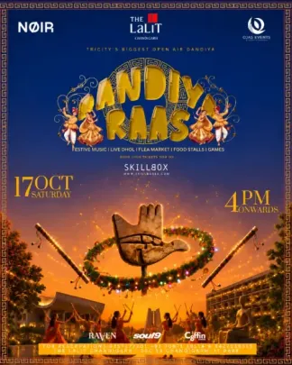 DANDIYA RAAS (CHANDIGARH"s BIGGEST OPEN AIR DANDIYA NIGHT)