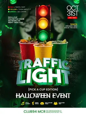 TRAFFIC LIGHT HALLOWEEN EDITION