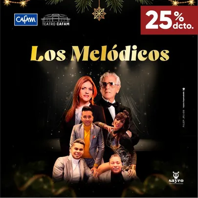 LOS MELÓDICOS – CONCIERTO NAVIDEÑO
