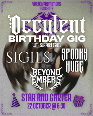 Occulent Birthday Gig @ Star & Garter