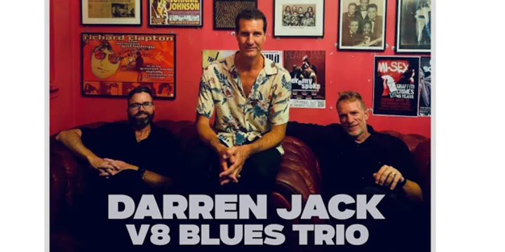 Darren Jack's V8 Blues Trio w/ Adam Miller