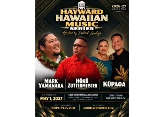 Hayward Hawaiian Music Series: Mark Yamanaka,Hōkū Zuttermeister & Kūpaoa