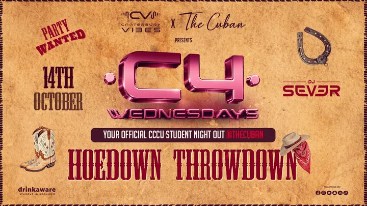 C4 WEDNESDAYS - HOEDOWN THROWDOWN