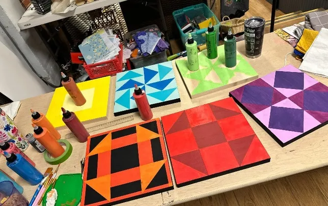 303: Barn Quilt Painting with Danisha Miller