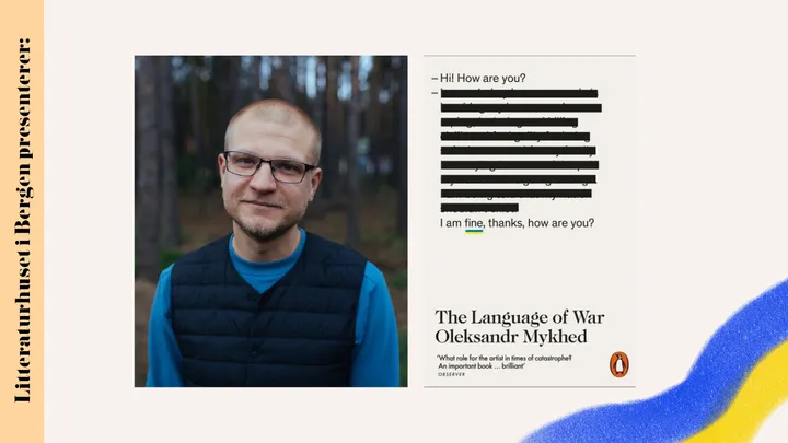 Ukraina på Litteraturhuset: ukrainsk samtidslitteratur med Oleksandr Mykhed