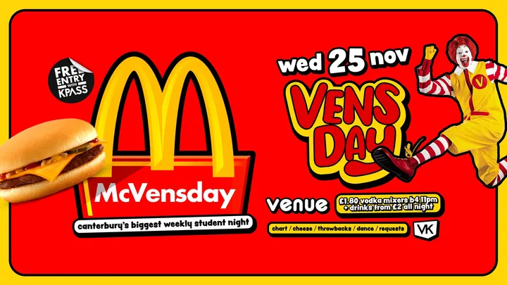 MCVENSDAY 🍔 Maccies Party