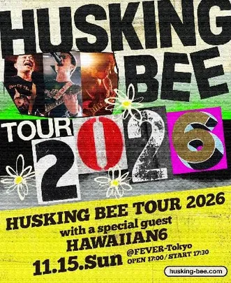 HUSKING BEE  TOUR 2026
