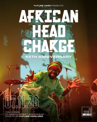 African Head Charge 45th Anniversary