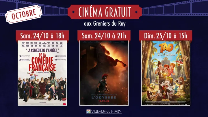Cinéma gratuit à Villemur
