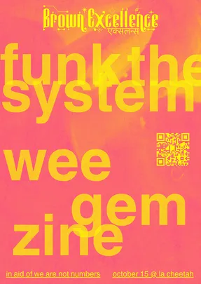 FTS X WEE GEM ZINE: Brown Excellence