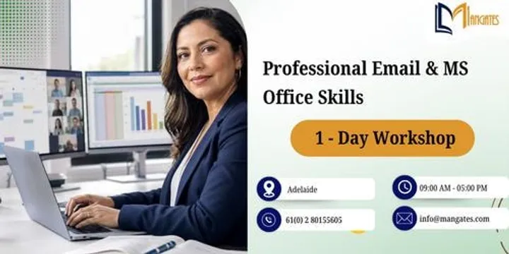 Professional Email & MS Office Skills: 1 Day Workshop in Adelaide