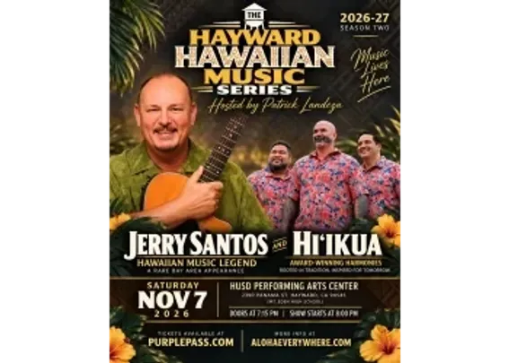 Hayward Hawaiian Music Series: Jerry Santos and Hi`ikua