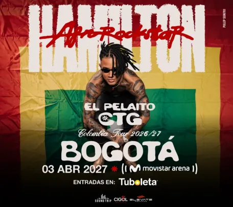 HAMILTON AFROROCKSTAR | EL PELAITO DE CTG