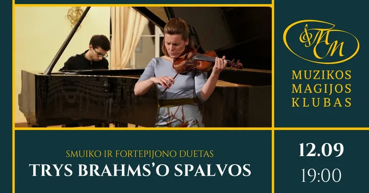 Trys Brahms'o spalvos | B. Valiukevičiūtė, V. Geodakian